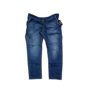 d & co.‎ Adaptive Comfy Cargo Pocket Wheelchair Jeans
